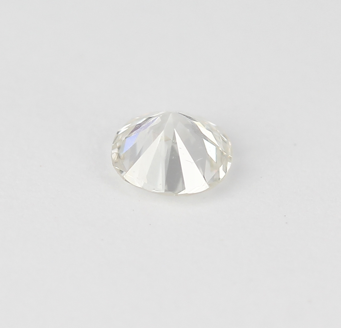 Detail a: Loser Brillant, 0.21 ct Weiß(H)/si2, mit GIA-Expertise