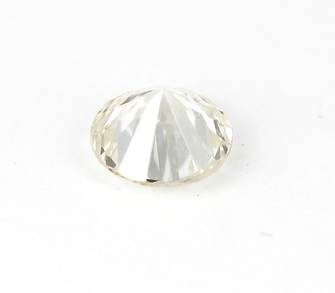 Detail a: Loser Brillant, 0.37 ct get.Weiß(K)/si1, mit GIA-Expertise