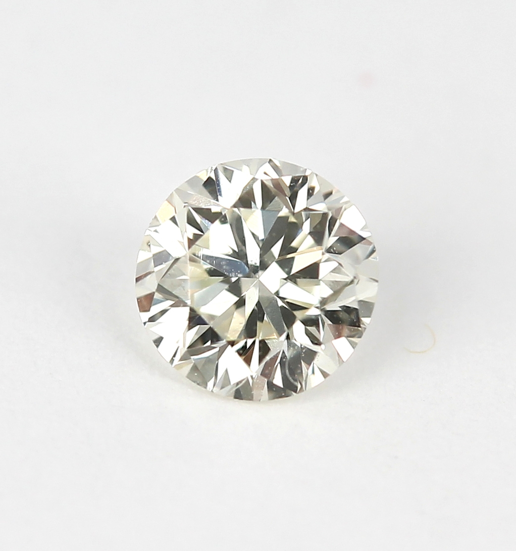 Loser Brillant, 0.28 ct get.(M)/vs2, mit GIA-Expertise