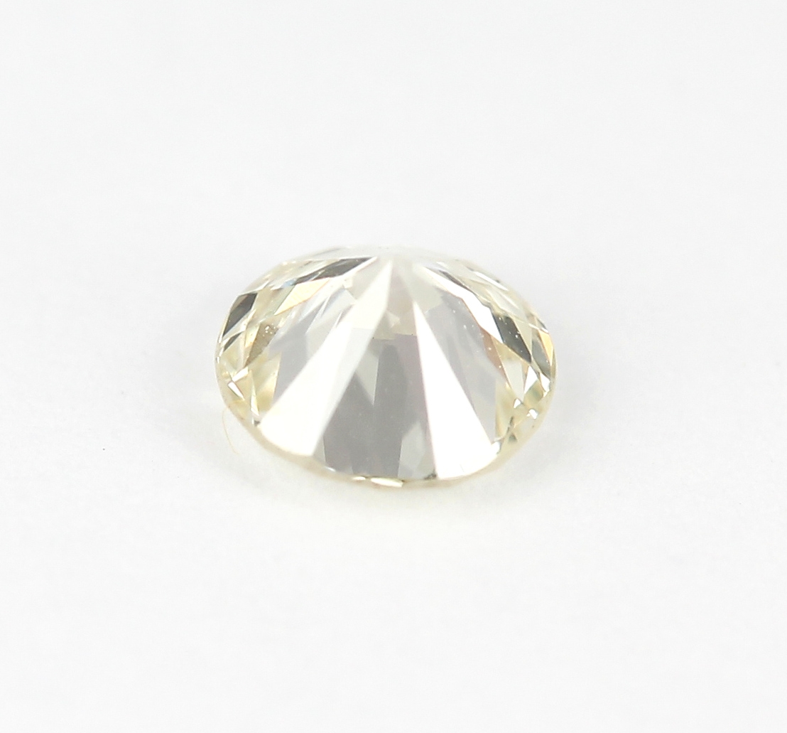 Detail a: Loser Brillant, 0.28 ct get.(M)/vs2, mit GIA-Expertise