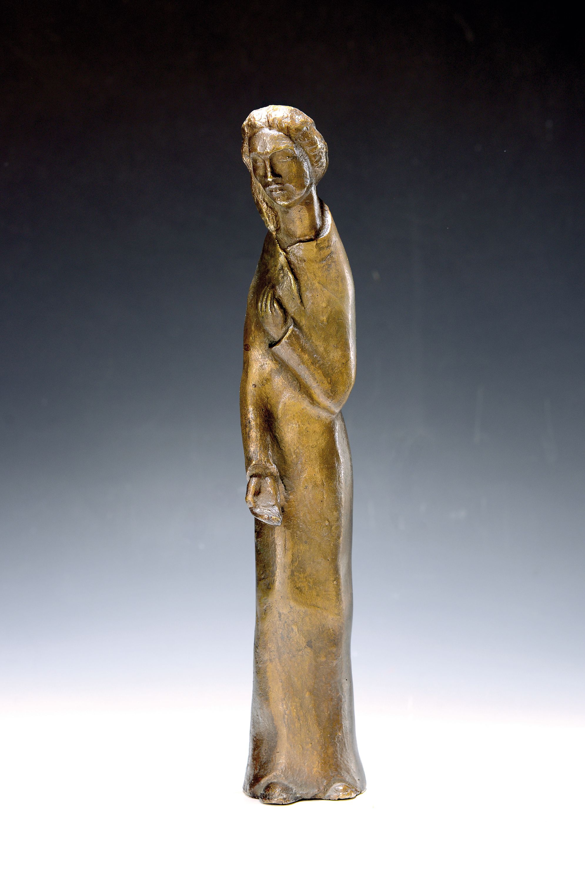 Heinz Bentele, 1902-1983, Bronzeskulptur, monogr., H. ca. 34 cm