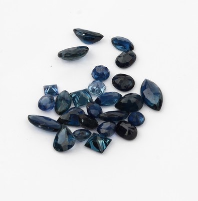 26766697a - Lot loose sapphires total approx. 25.22 ct