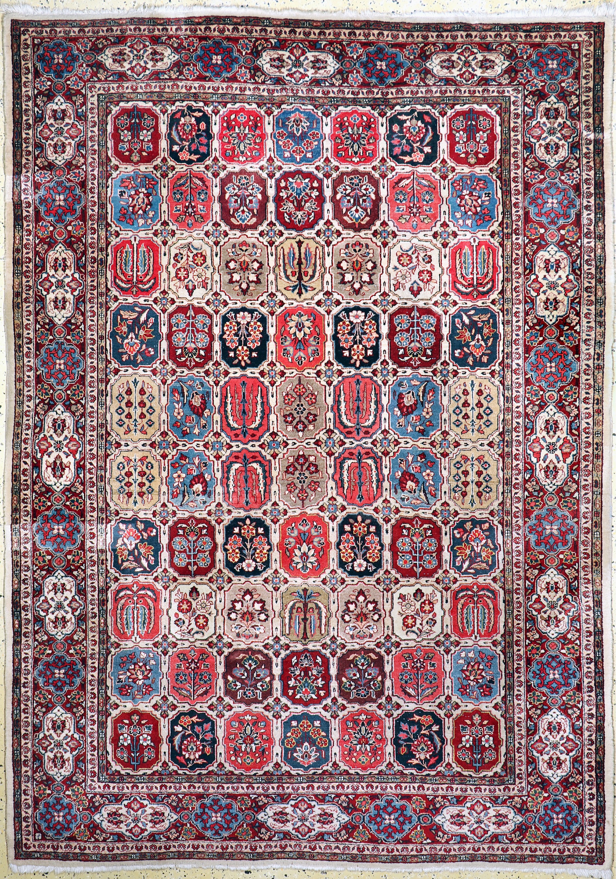Sarogh, Persien, um 1950, Wolle auf Baumwolle, ca. 272 x 193 cm, EHZ: 2