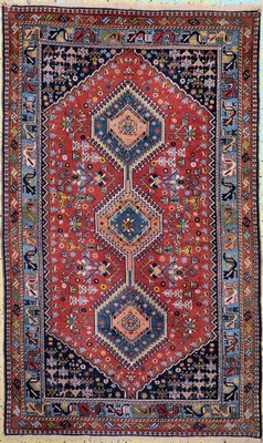 Image 26766809 - Yalameh, Persia, approx. 50 years, wool on wool, approx. 172 x 106 cm, condition: 2. Rugs, Carpets & Flatweaves