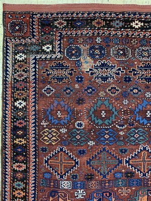 26766815c - Khorasan Kordi, Persia, around 1930, wool on wool, approx. 265 x 140 cm, condition: 3. Rugs, Carpets & Flatweaves