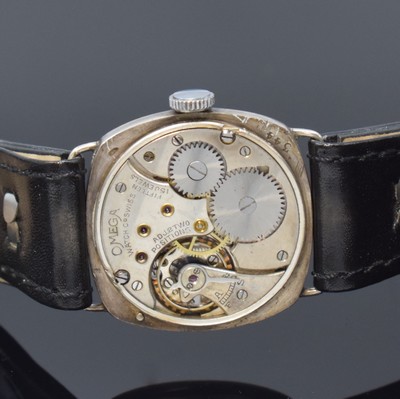 26766833d - OMEGA frühe Armbanduhr in Silber