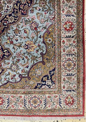 26766857a - Qum silk old, Persia, around 1940, pure natural silk, approx. 163 x 107 cm, condition:2. Rugs, Carpets & Flatweaves