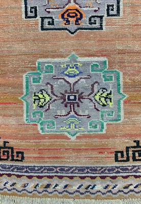 26766858a - Tibet antique, Tibet, around 1900, wool on cotton, approx. 150 x 102 cm, condition: 3. Rugs, Carpets & Flatweaves