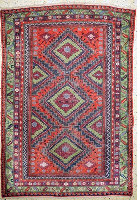 Image 26766861 - Sumakh old, Turkey, approx. 60 years, wool on wool, approx. 305 x 180 cm, condition: 2-3. Rugs, Carpets & Flatweaves