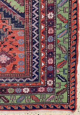 26766861a - Sumakh old, Turkey, approx. 60 years, wool on wool, approx. 305 x 180 cm, condition: 2-3. Rugs, Carpets & Flatweaves