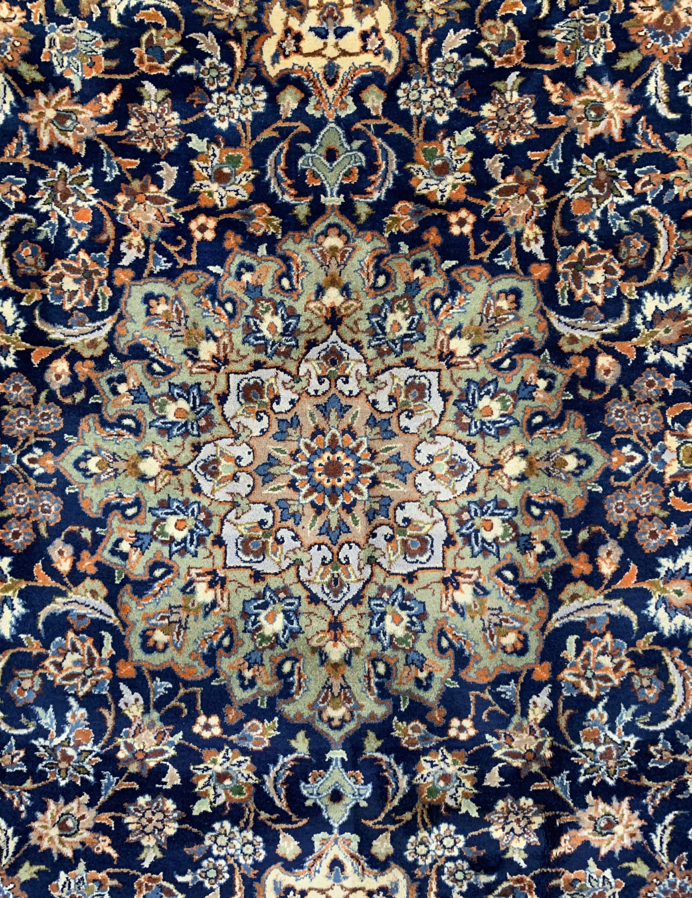 Detail b: Najafabad, Persien, Ende 20.Jhd, Wolle auf Baumwolle, ca. 320 x 230 cm, gereinigt, EHZ: 1-2