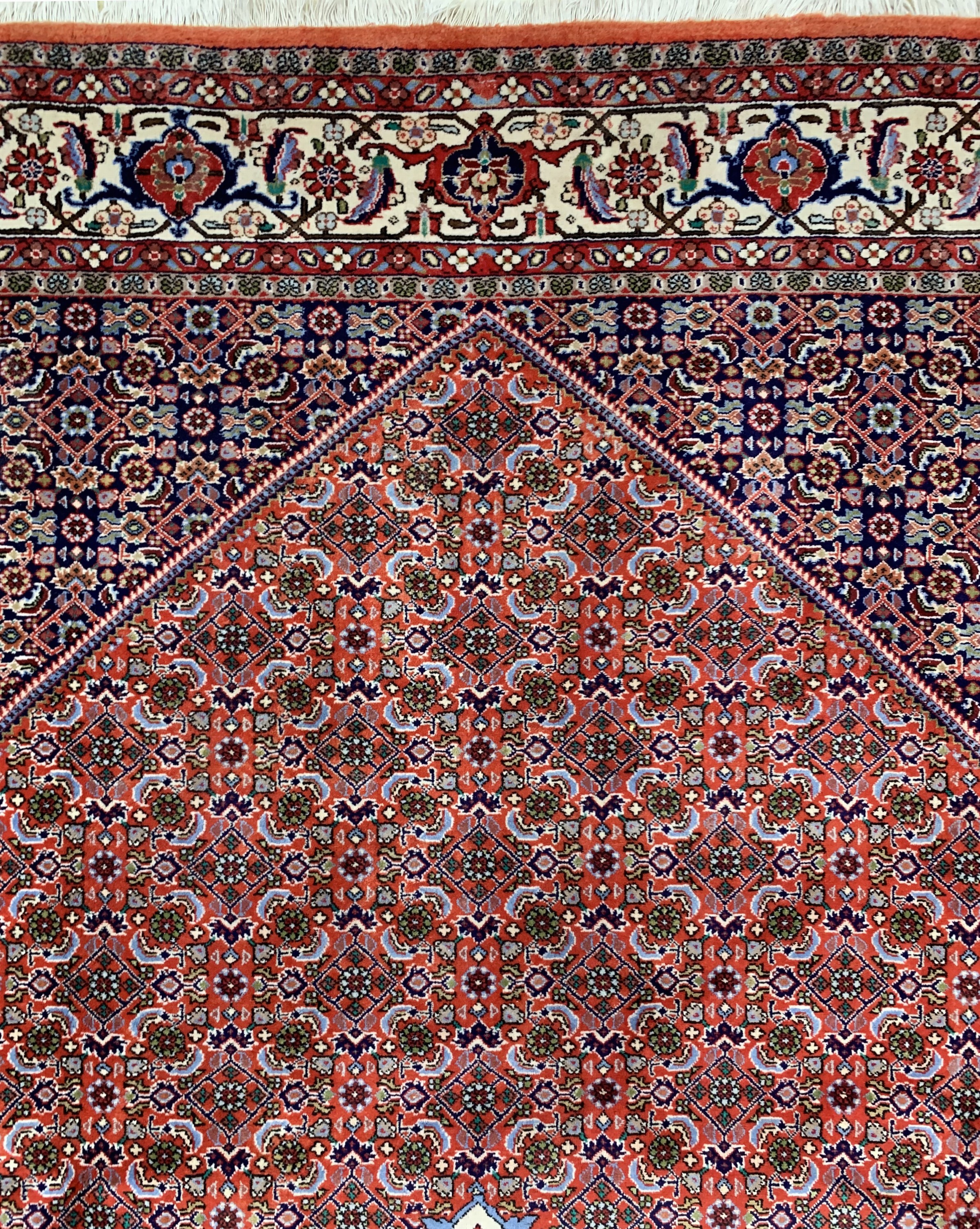 Detail c: Bidjar, Persien, Ende 20.Jhd, Wolle auf Baumwolle, ca. 340 x 250 cm, gereinigt, EHZ: 1-2