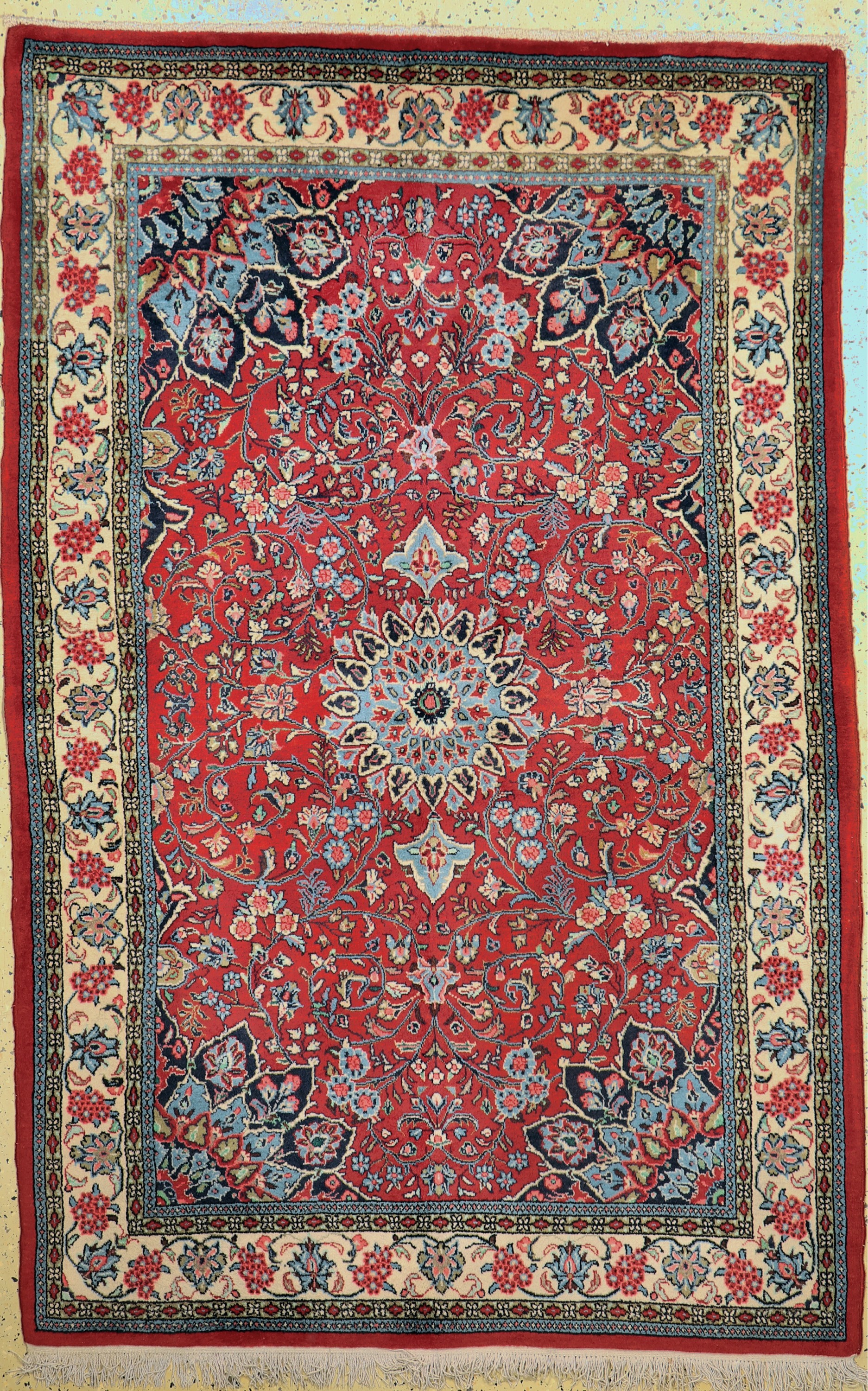 Sarogh, Persien, Ende 20.Jhd, Wolle auf Baumwolle, ca. 207 x 133 cm, EHZ: 2