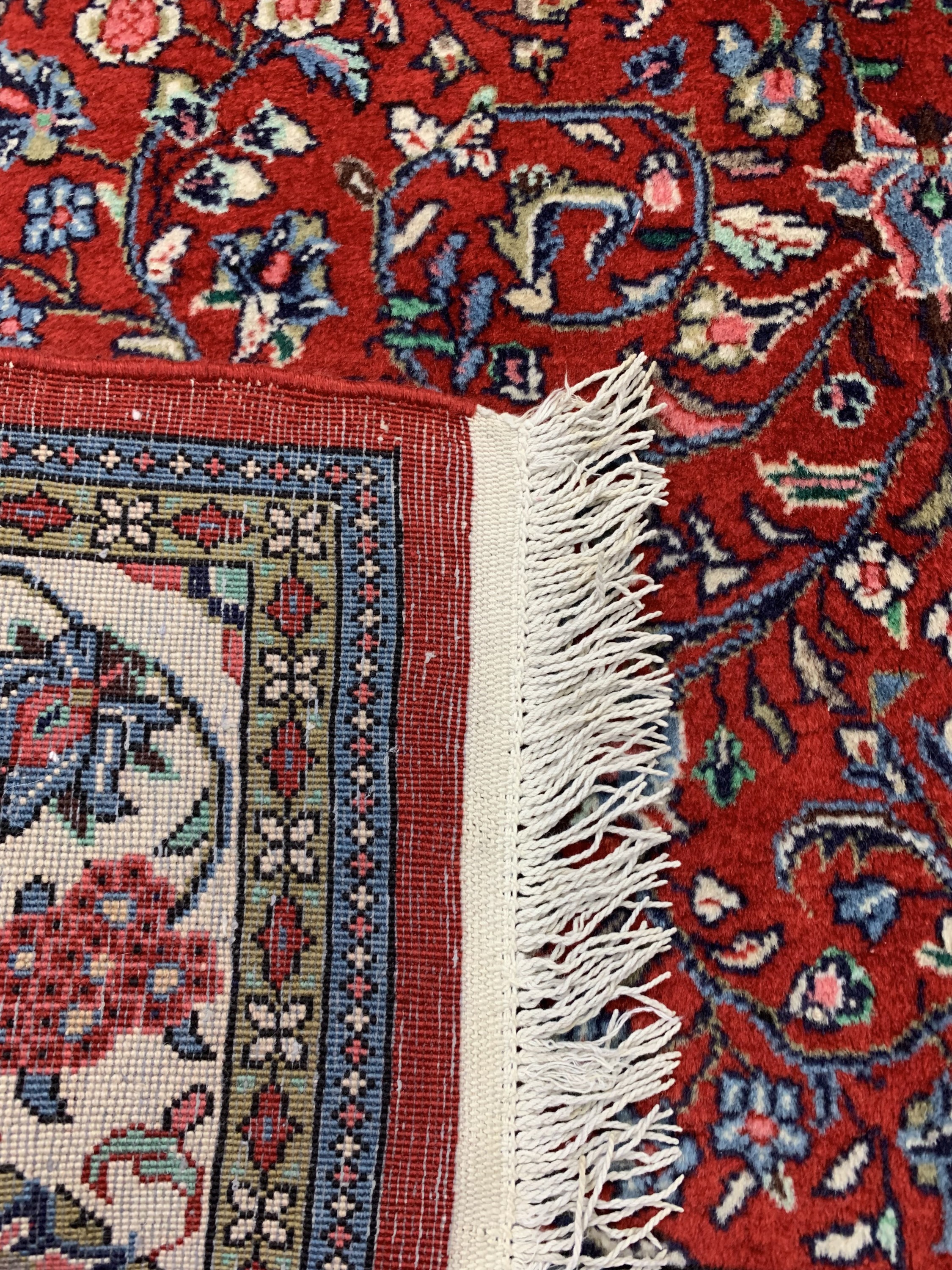 Detail e: Sarogh, Persien, Ende 20.Jhd, Wolle auf Baumwolle, ca. 207 x 133 cm, EHZ: 2