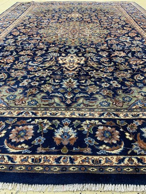26767116d - Najafabad, Persia, Ende 20.Jhd, Wolle auf Baumwolle, approx. 320 x 230 cm, gereinigt, condition: 1-2. Rugs, Carpets & Flatweaves