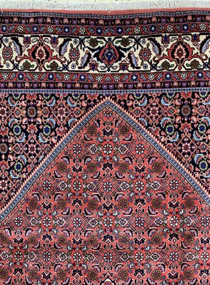 26767117c - Bijar, Persia, late 20th century, wool on cotton, approx. 297 x 197 cm, cleaned, condition: 1-2. Rugs, Carpets & Flatweaves
