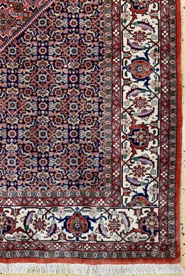 26767143a - Bijar, Persia, Ende 20.Jhd, Wolle auf Baumwolle, approx. 340 x 250 cm, gereinigt, condition: 1-2. Rugs, Carpets & Flatweaves