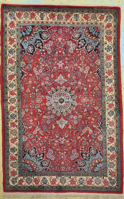 Image 26767198 - Saruk, Persia, late 20th century, wool on cotton, approx. 207 x 133 cm, condition: 2. Rugs, Carpets & Flatweaves