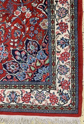 26767198a - Saruk, Persia, late 20th century, wool on cotton, approx. 207 x 133 cm, condition: 2. Rugs, Carpets & Flatweaves