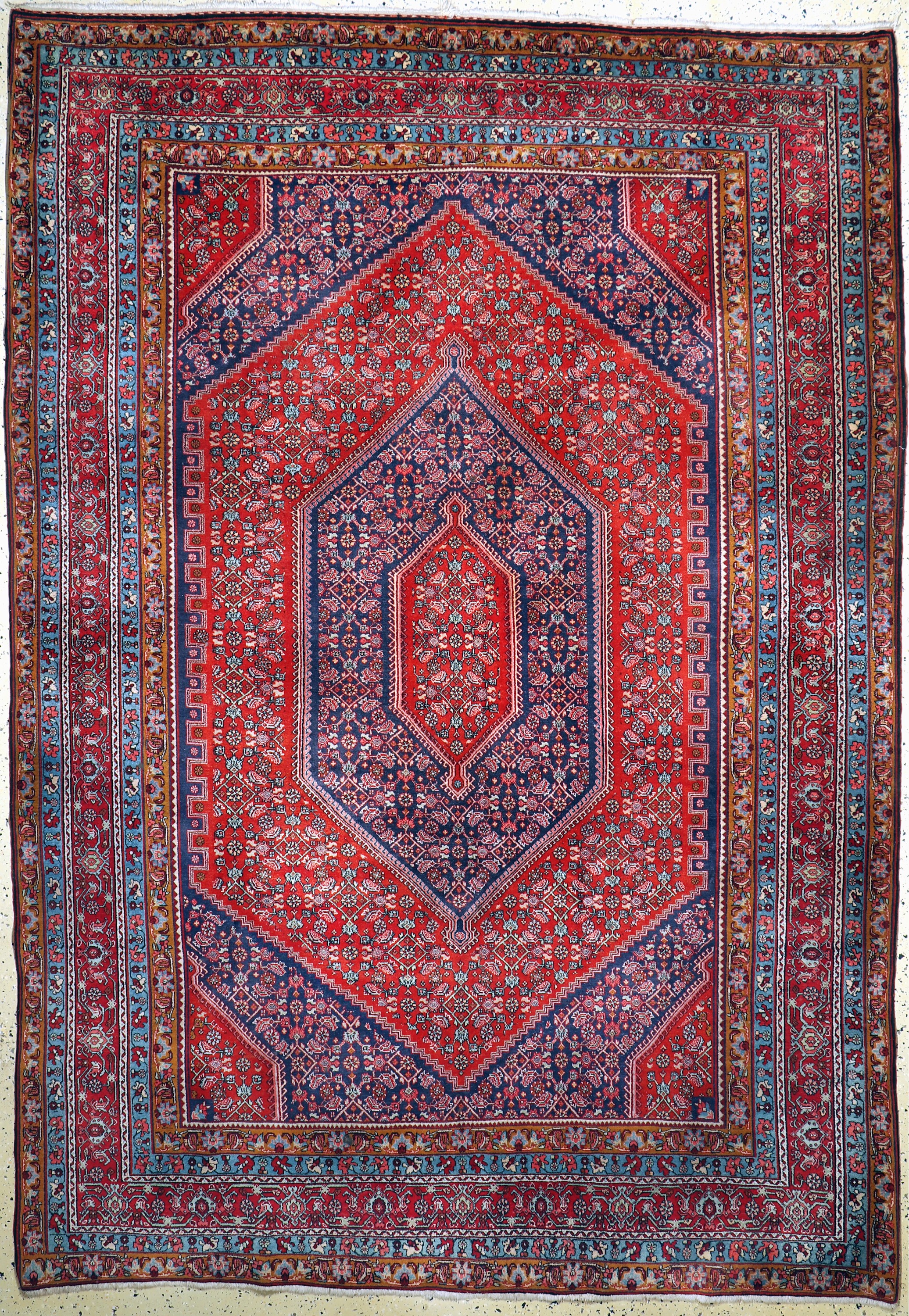 Bidjar alt, Persien, Anfang 20.Jhd, Wolle auf Baumwolle, ca. 310 x 216 cm, EHZ: 2