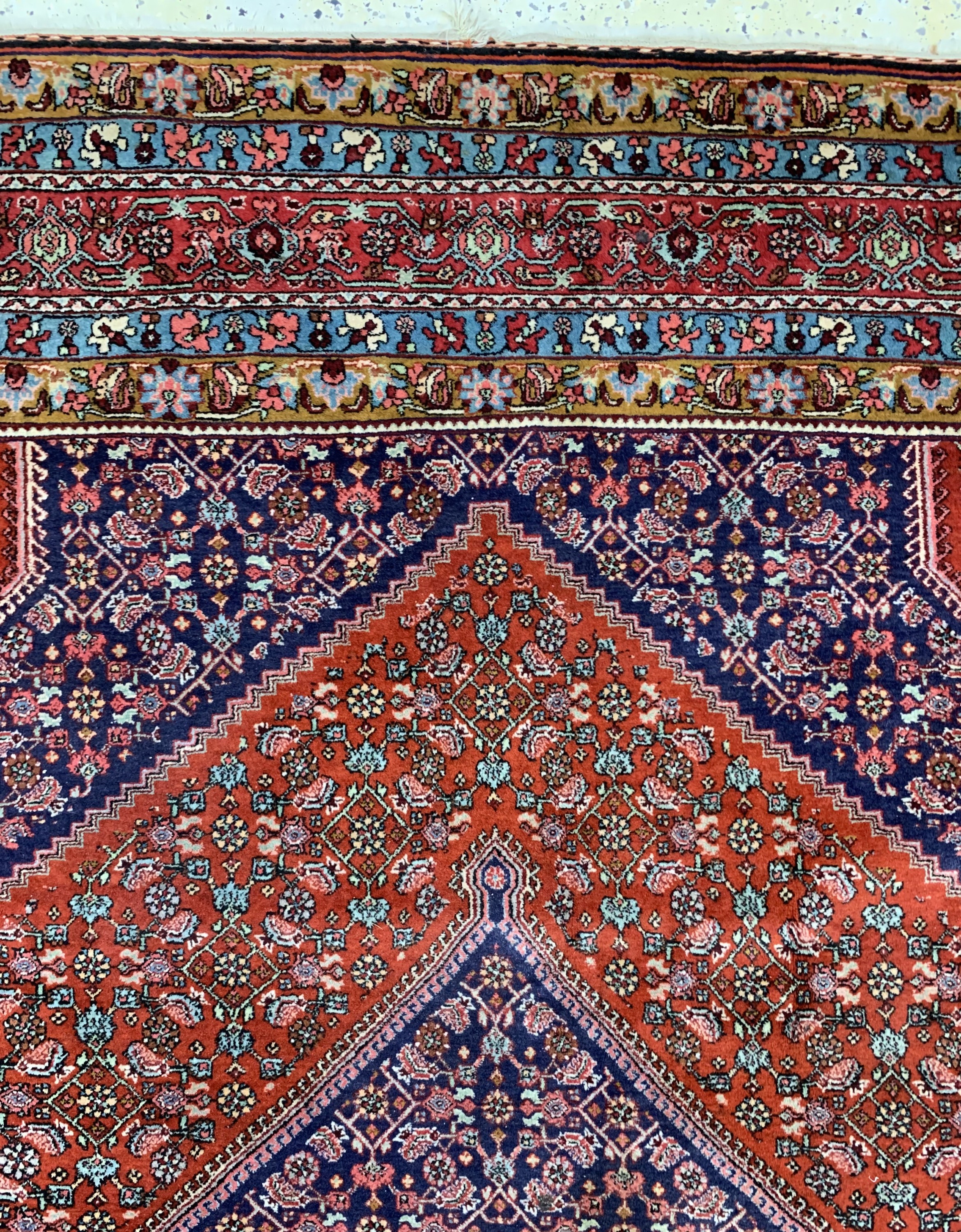Detail c: Bidjar alt, Persien, Anfang 20.Jhd, Wolle auf Baumwolle, ca. 310 x 216 cm, EHZ: 2