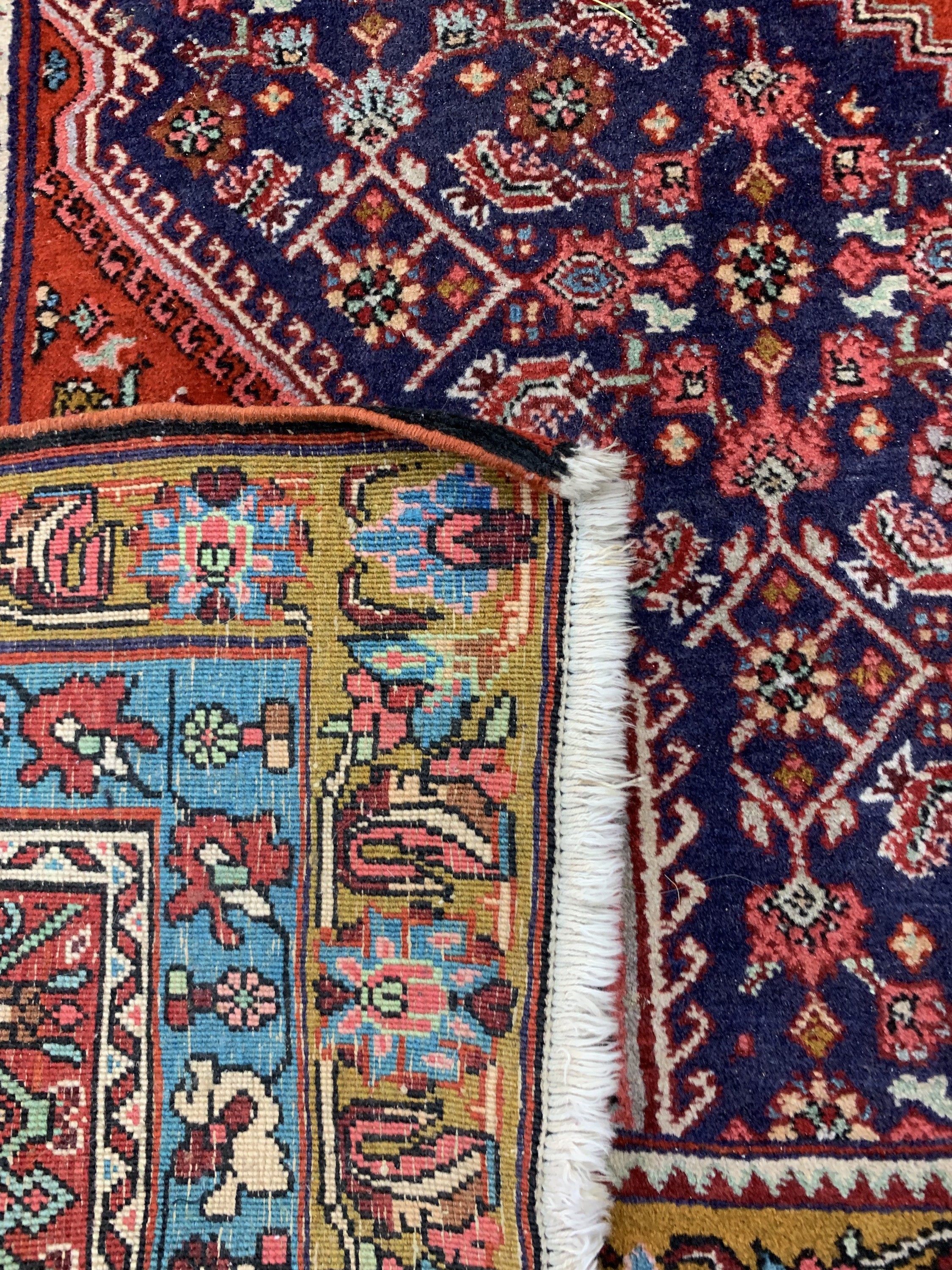 Detail e: Bidjar alt, Persien, Anfang 20.Jhd, Wolle auf Baumwolle, ca. 310 x 216 cm, EHZ: 2