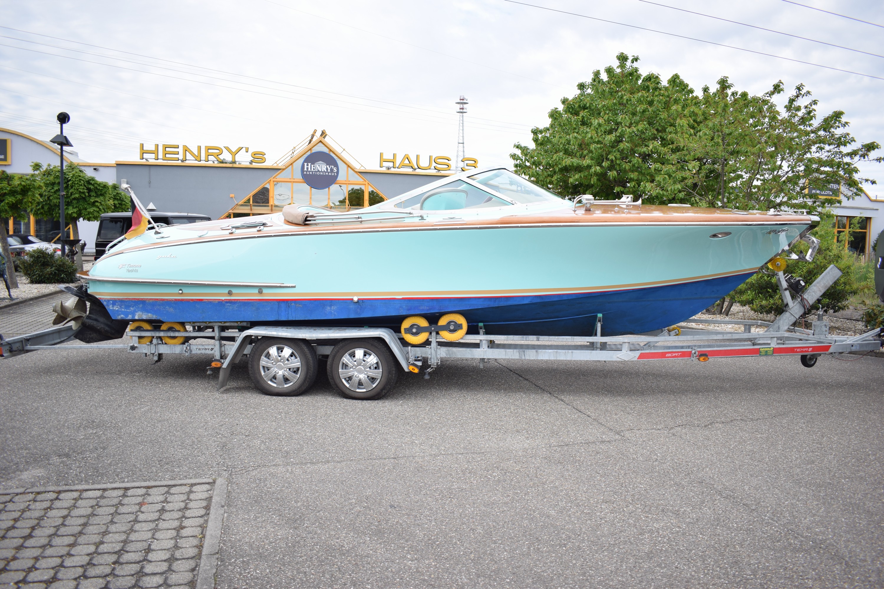 Detail a: Motorboot Kral Yuka 700, Baunummer: TRYUKCL700A111, Baujahr 2013, Motor Mercury mit 164 kW/223 PS, Länge 7,10 m, Breite 2,40 m, Hauptbaustoff PVC, ...