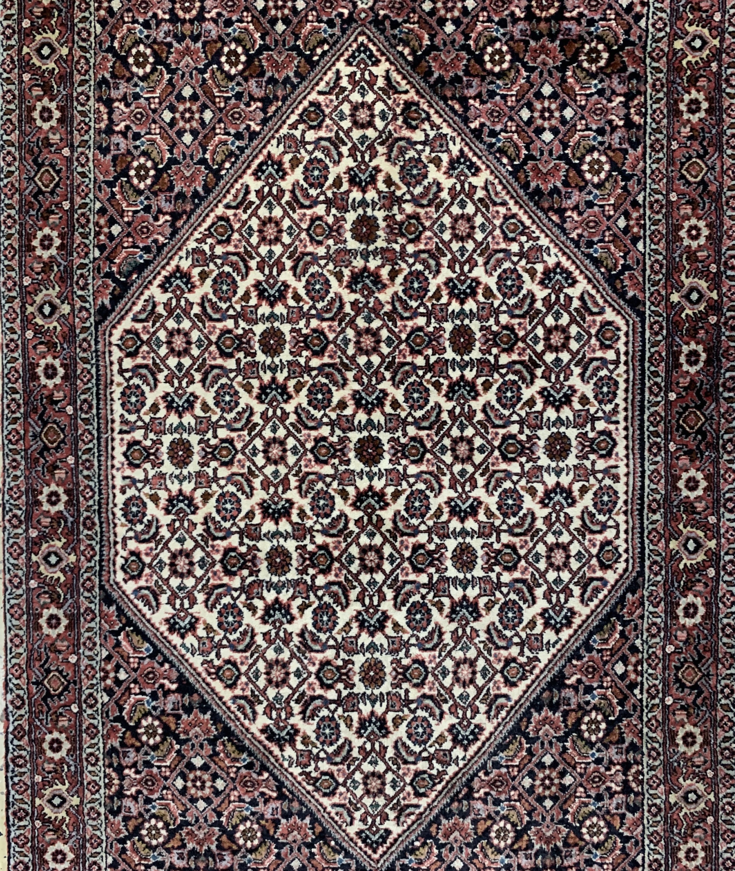 Detail a: Bidjar fein, Persien, ca. 40 Jahre, Korkwolle, ca. 301 x 78 cm, EHZ: 2