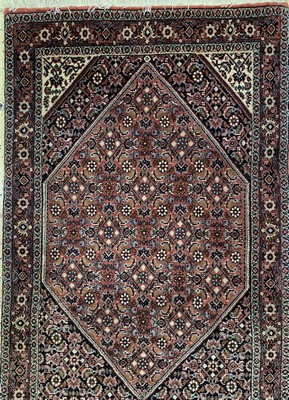 26769280b - Bijar fine, Persia, approx. 40 years, corkwool, approx. 301 x 78 cm, condition: 2. Rugs, Carpets & Flatweaves