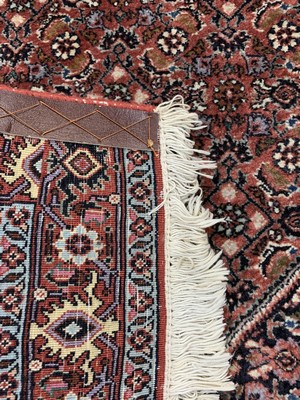 26769280d - Bijar fine, Persia, approx. 40 years, corkwool, approx. 301 x 78 cm, condition: 2. Rugs, Carpets & Flatweaves