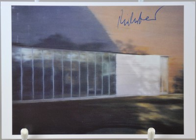 Image 26769491 - Gerhard Richter, born 1932, K 20, Multiple nach einem paintings von 2004, color offset, upper right signed, approx 10x15cm