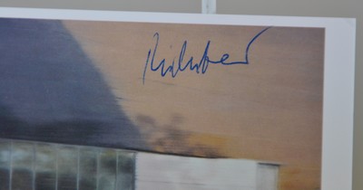 26769491a - Gerhard Richter, born 1932, K 20, Multiple nach einem paintings von 2004, color offset, upper right signed, approx 10x15cm