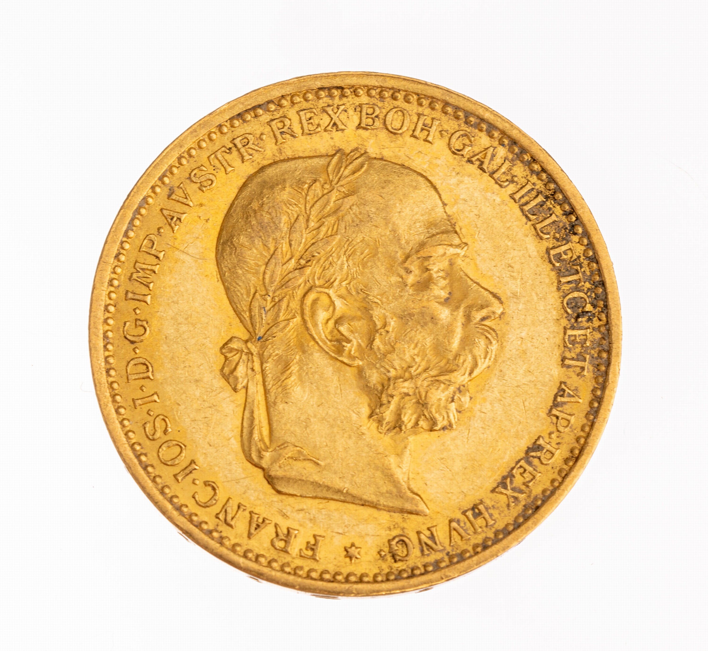 Goldmünze 20 Kronen, Österreich-Ungarn, 1897, Franz-Joseph I.