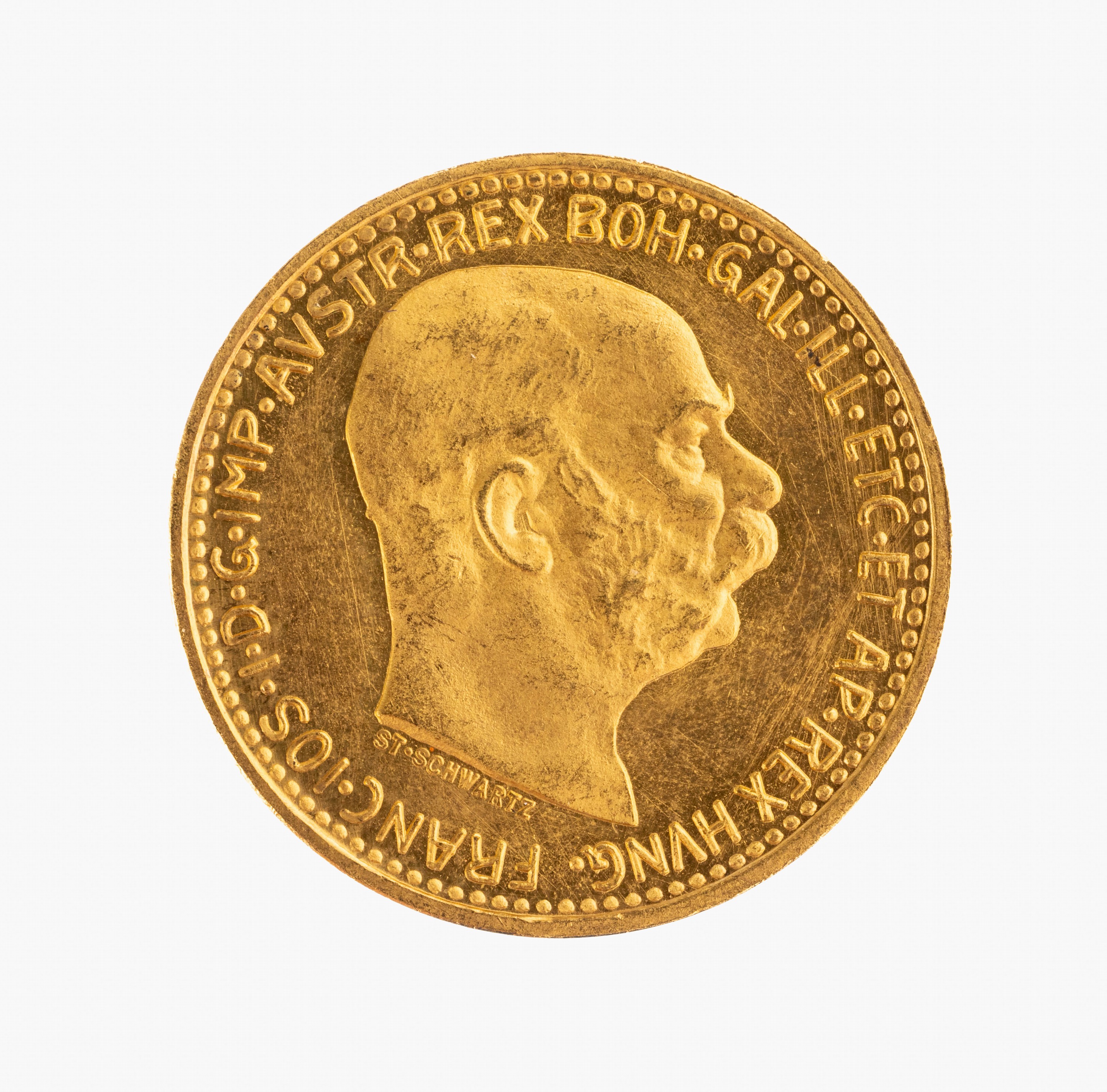 Goldmünze 10 Kronen, Österreich-Ungarn, 1912, Franz Joseph I.