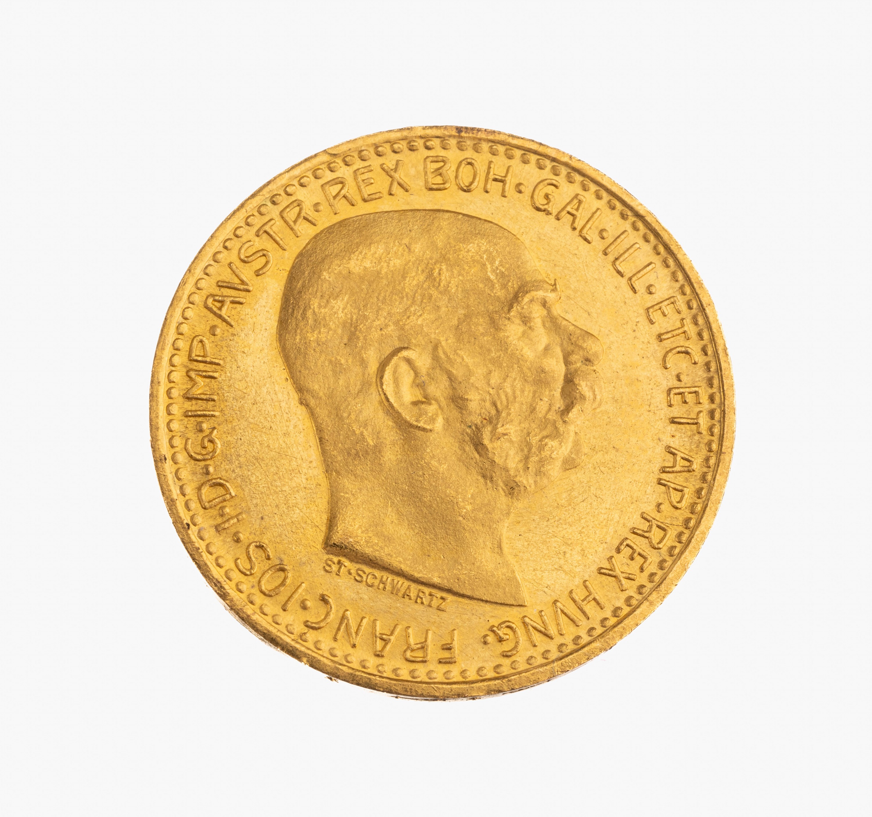 Goldmünze 10 Kronen, Österreich-Ungarn, 1912, Franz-Joseph I.