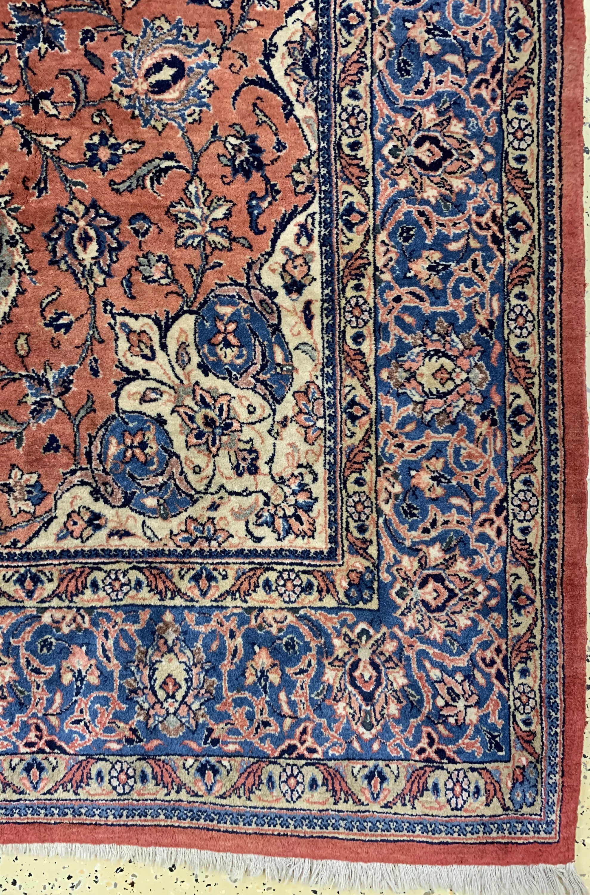Detail a: Sarogh, Persien, Ende 20.Jhd, Wolle auf Baumwolle, ca. 310 x 200 cm, Reinigungsbedürftig, EHZ: 2