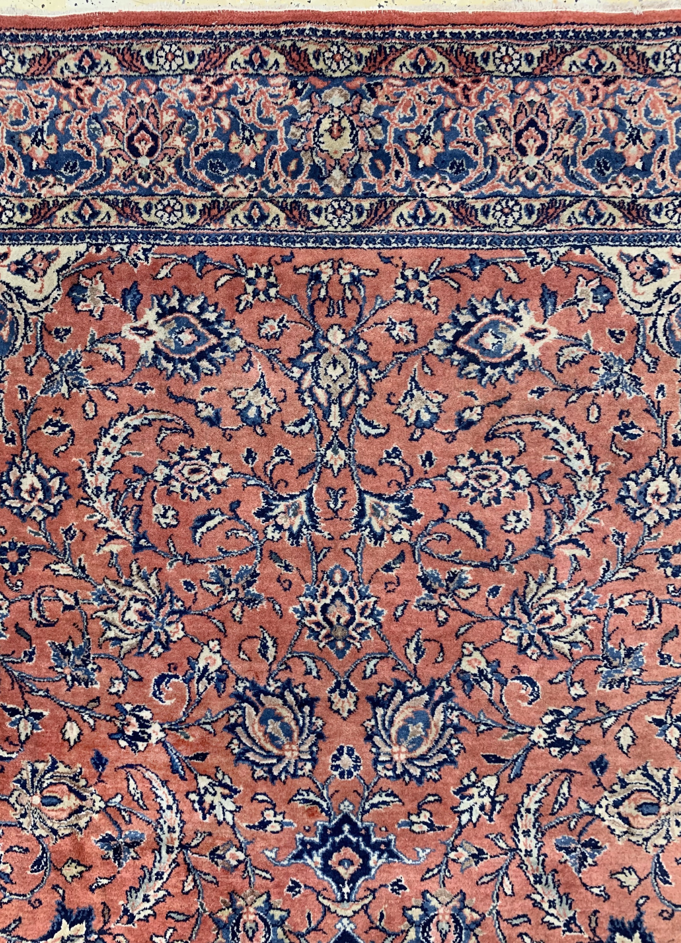 Detail c: Sarogh, Persien, Ende 20.Jhd, Wolle auf Baumwolle, ca. 310 x 200 cm, Reinigungsbedürftig, EHZ: 2
