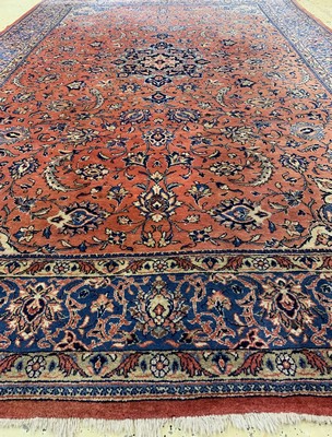 26769639d - Saruk, Persia, late 20th century, wool on cotton, approx. 310 x 200 cm, in need of cleaning, condition: 2. Rugs, Carpets & Flatweaves
