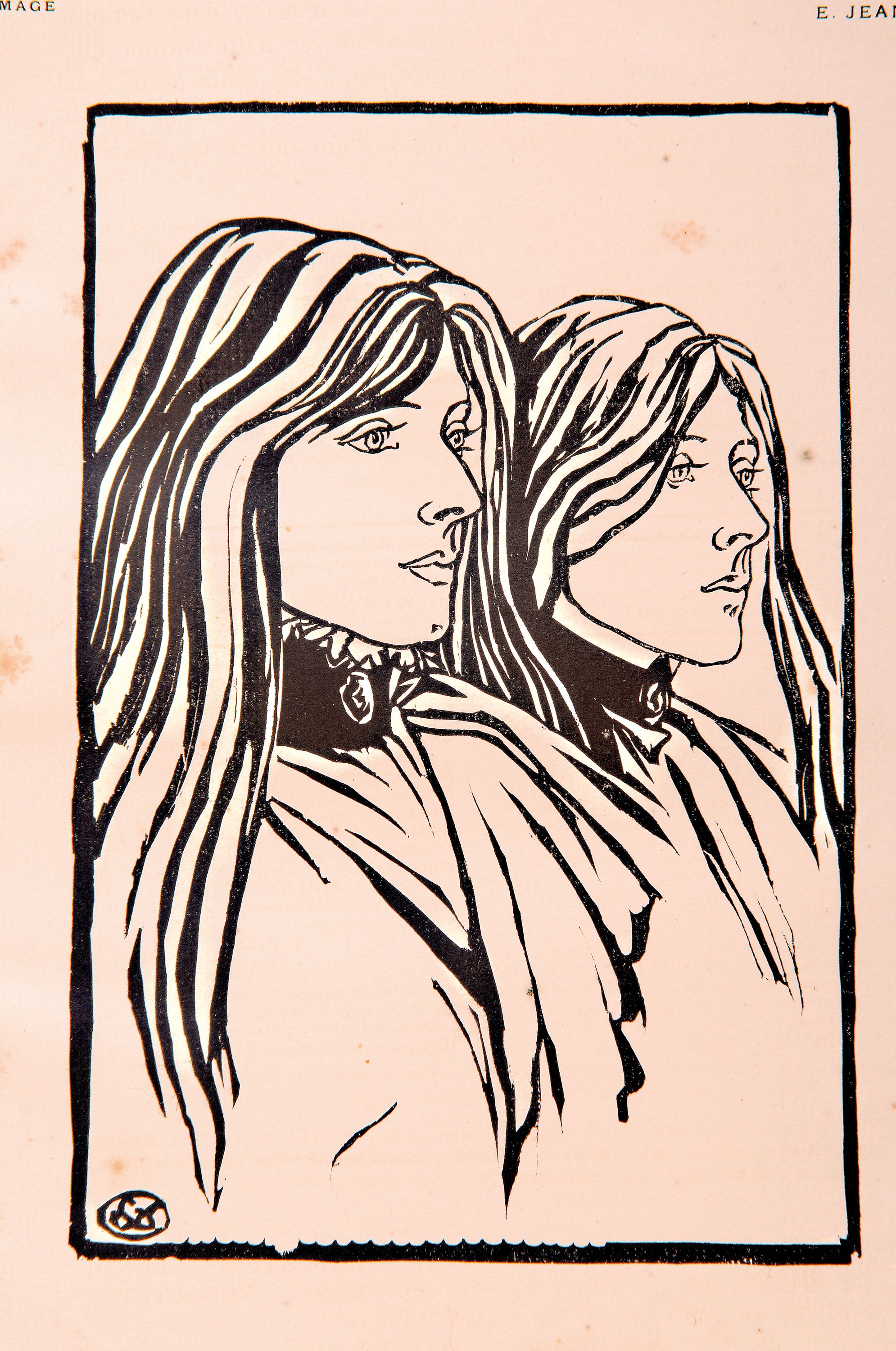 L'Image. Revue Litteraire et Artistique, 11 Ausgaben, Paris, Henry Floury Dez. 1896 - Nov. 1897, 383 S., Quart, reich illustriert, vielfach ...