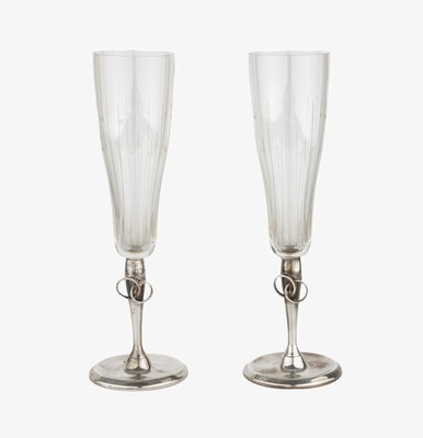 Image 26772128 - Pair of engagement/wedding champagne flutes