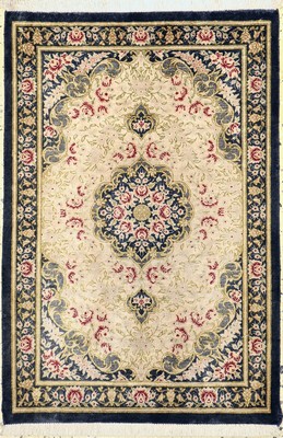 Image 26772135 - Qum silk, Persia, end of the 20th century, pure natural silk, approx. 88 x 60 cm, approx.1.0 million kn/sm, condition: 1-2. Rugs, Carpets & Flatweaves