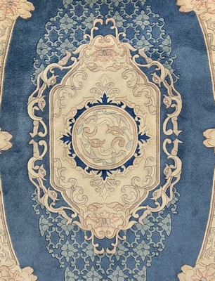 26772139d - 1 pair of Aubusson, China, mid-20th century, wool on cotton, approx. 210 x 120 cm, condition: 2. Rugs, Carpets & Flatweaves