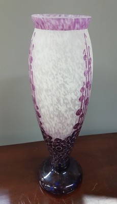 26772538c - Große Vase, Le verre francais, 1920er Jahre