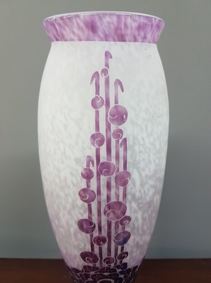 26772538e - Große Vase, Le verre francais, 1920er Jahre