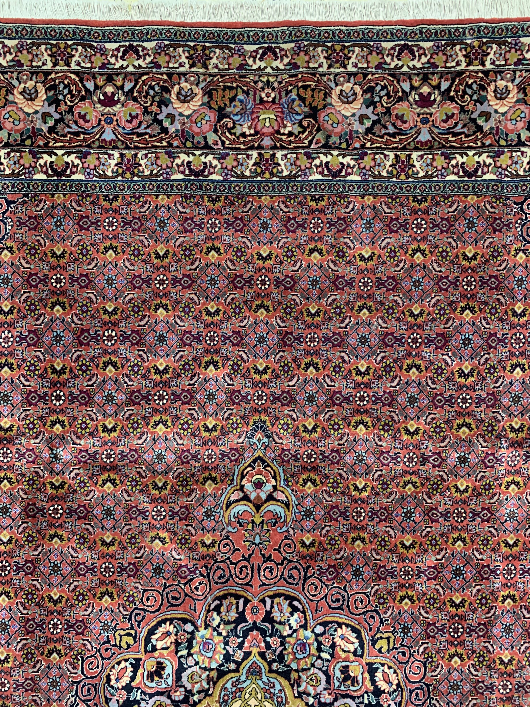 Detail c: Bidjar Kork fein, Persien, Ende 20.Jhd, Korkwolle auf Baumwolle, ca. 310 x 253 cm, EHZ: 1-2