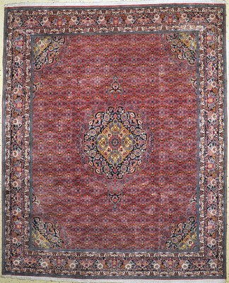 Image 26773373 - Bijar cork fine, Persia, end of 20th century, corkwool on cotton, approx. 310 x 253 cm, condition: 1-2. Rugs, Carpets & Flatweaves