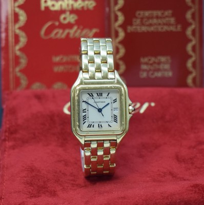 Image 26773894 - CARTIER Panthere Armbanduhr in GG 750/000