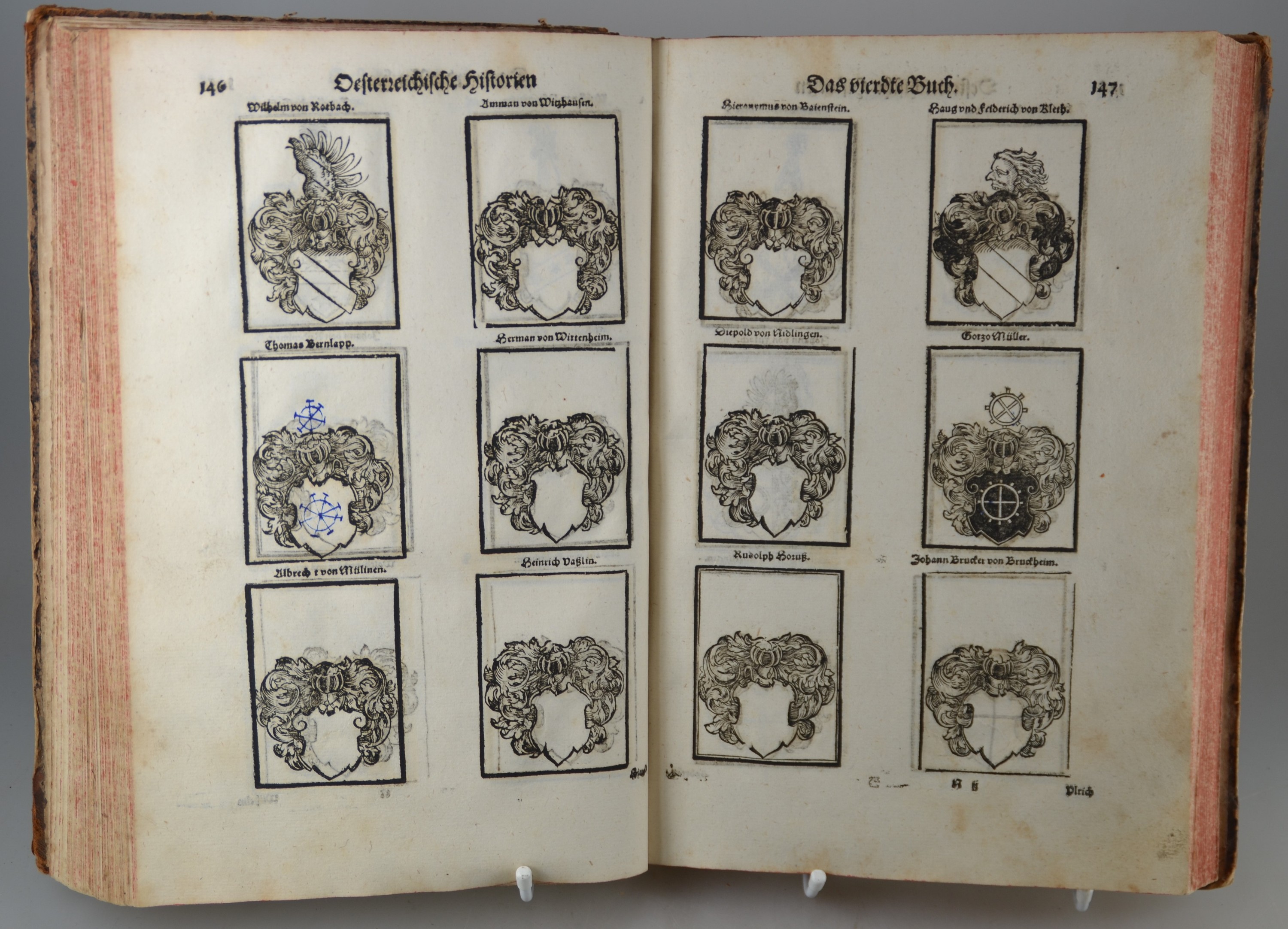 Detail g: Gerardus de Roo (?-1589): Annales, oder Historische Chronick der Durchleuchtigisten Fürsten und Herren, Ertzhertzogen zu Österreich Habspurgischen ...