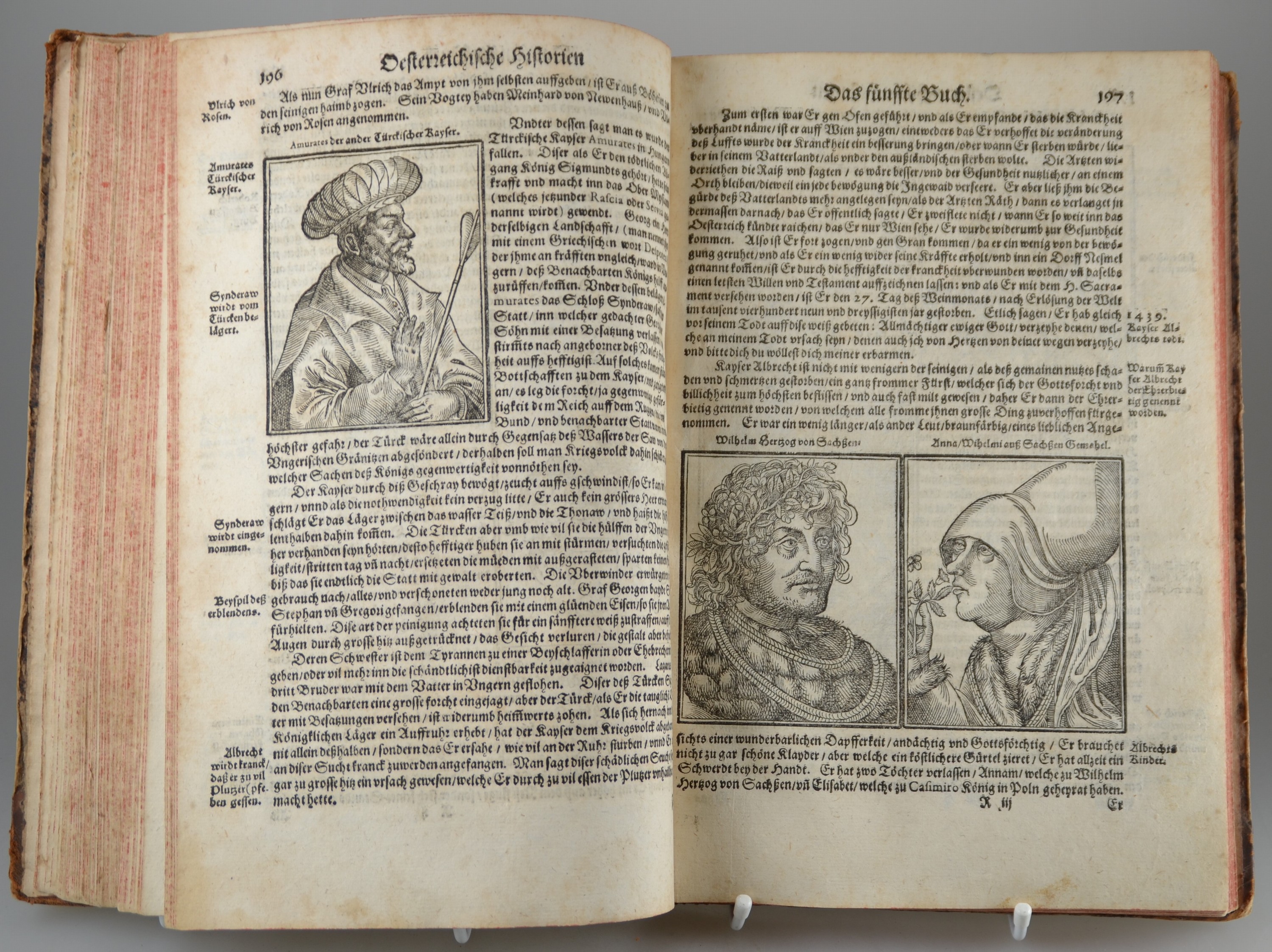 Detail h: Gerardus de Roo (?-1589): Annales, oder Historische Chronick der Durchleuchtigisten Fürsten und Herren, Ertzhertzogen zu Österreich Habspurgischen ...