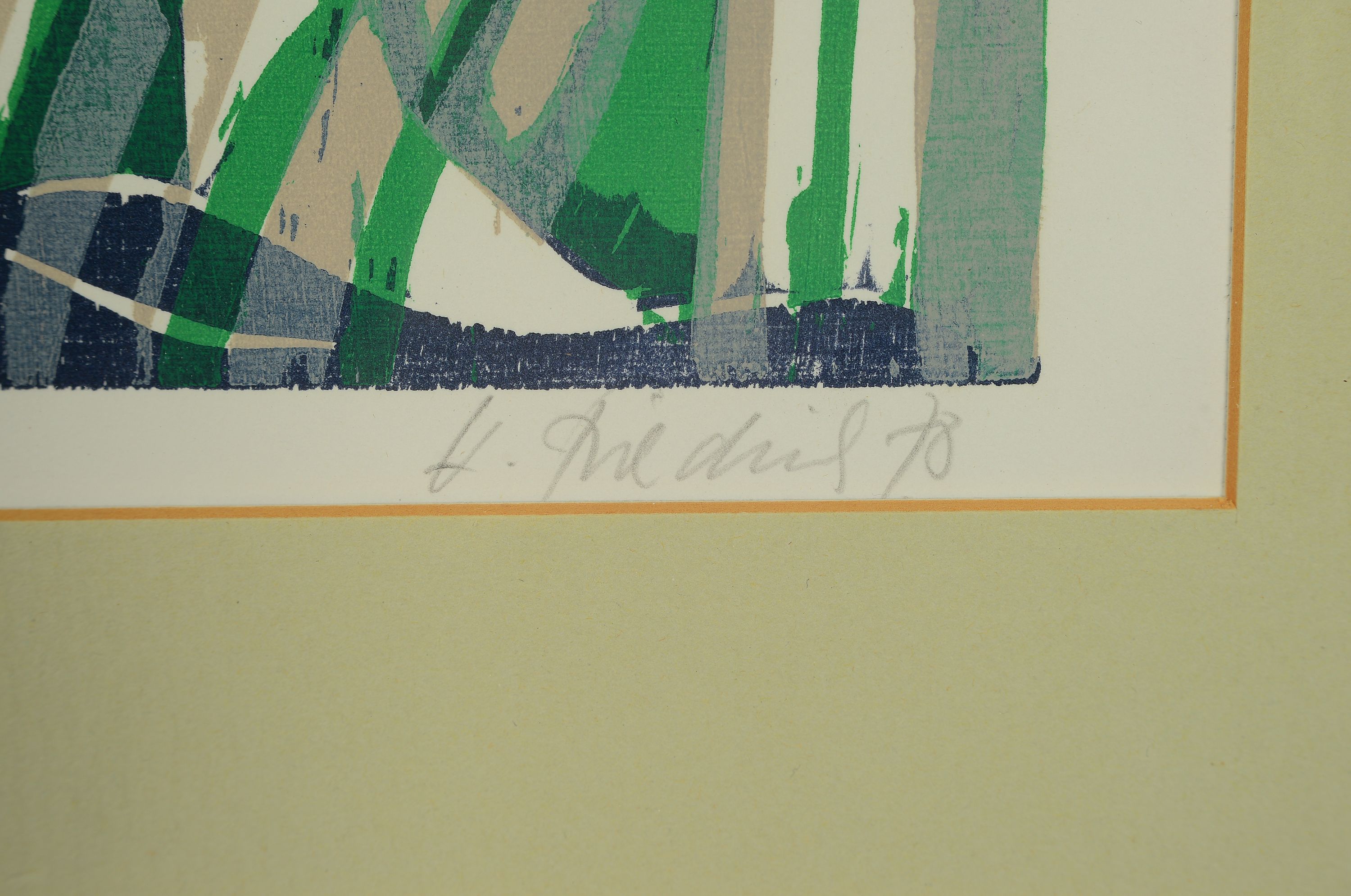 Detail c: Heinz Friedrich, 1924-2018 Schwetzingen, 4 Farbholzschnitte aus der Mappe: Bibelgeschichten, alle signiert und dat. 1978, betitelt und mit e.a. ...